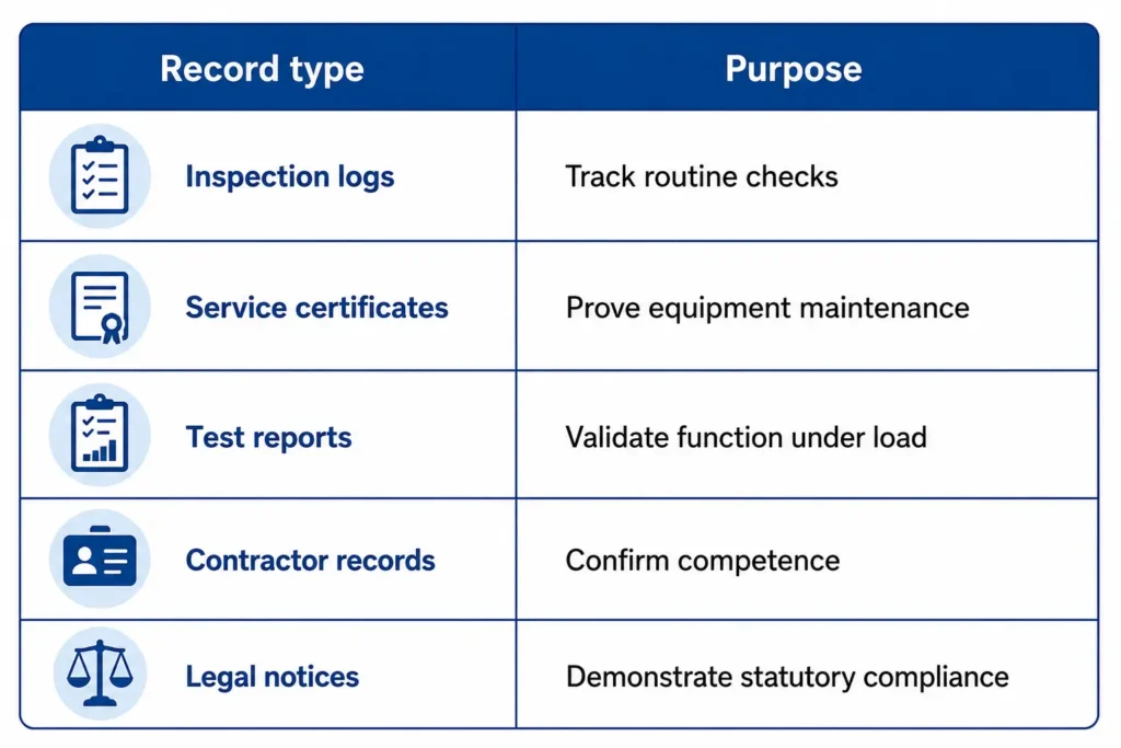 After the Assessment: Actions, Timescales, Evidence